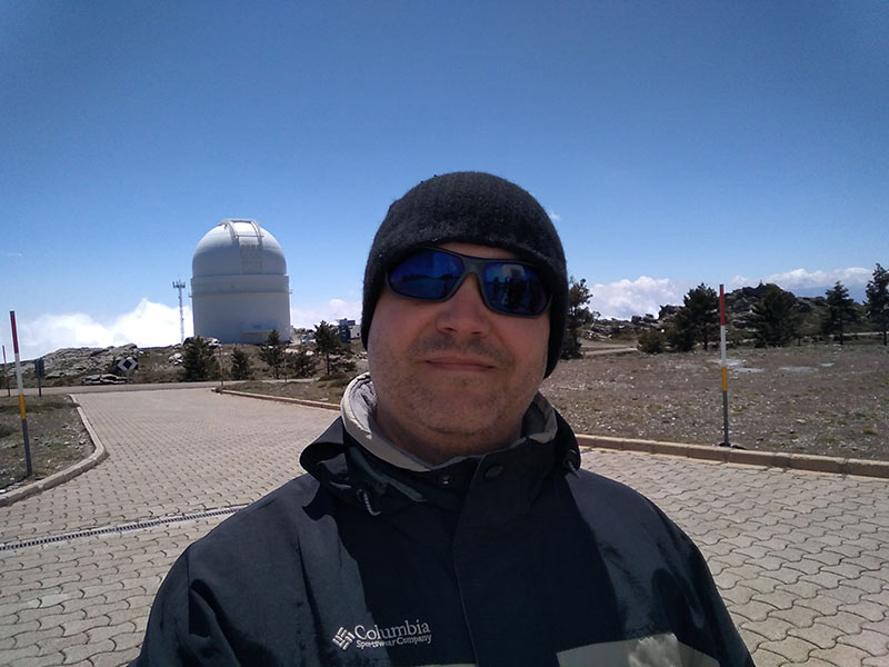 Visita al observatorio de Calar Alto