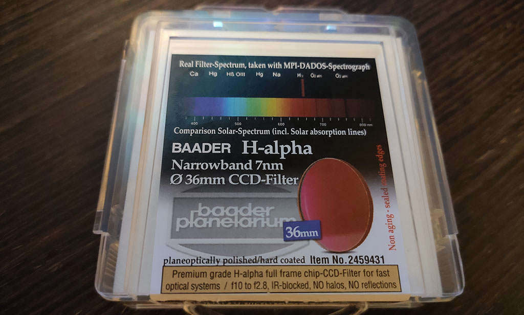 Filtro Baader H-alfa