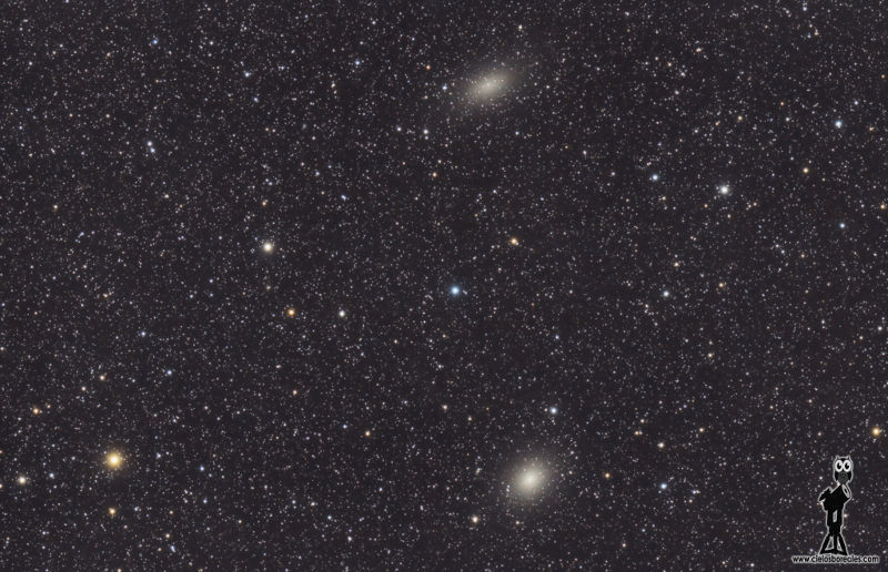 Galaxias enanas NGC147 y NGC185
